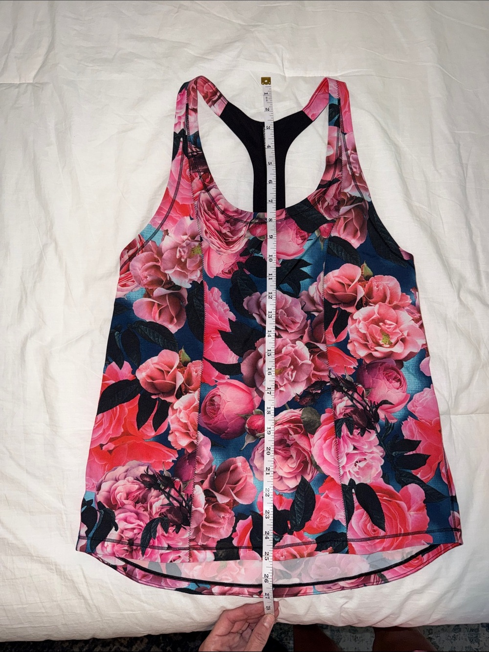 Lululemon Racerback Tank Top - Pink Multicolor - Picture 6 of 6